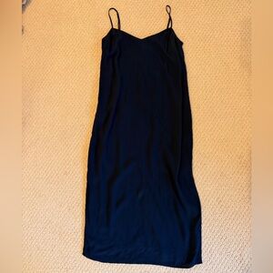 J. Crew navy slip dress size 4P
